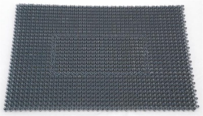 Kültéri szennyfogó szőnyeg, 57x86 cm, RS OFFICE "Step In" sötétszürke