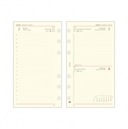 Kalendárium betét, tervező, napi, "M", SATURNUS, chamois 2026